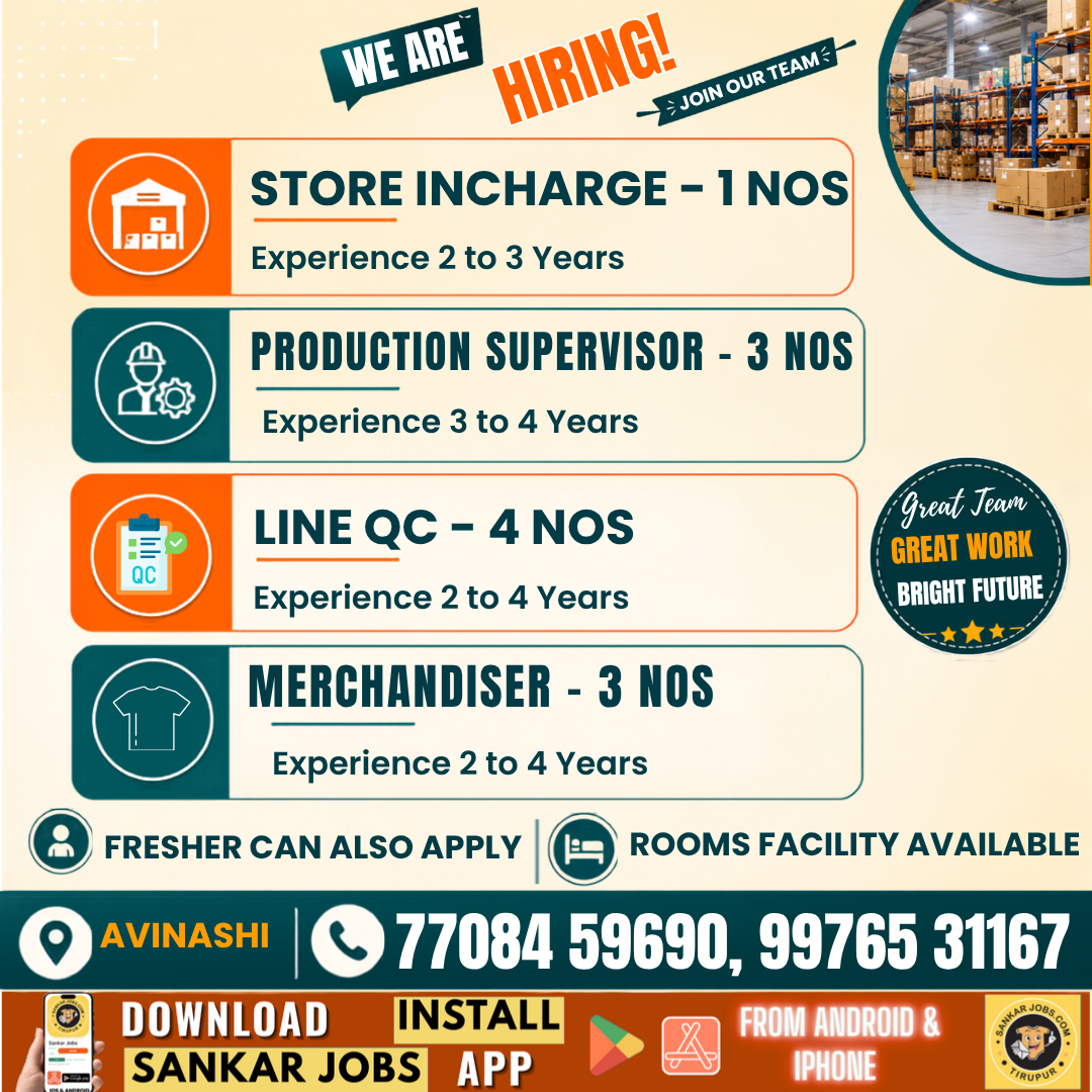 Garment Jobs