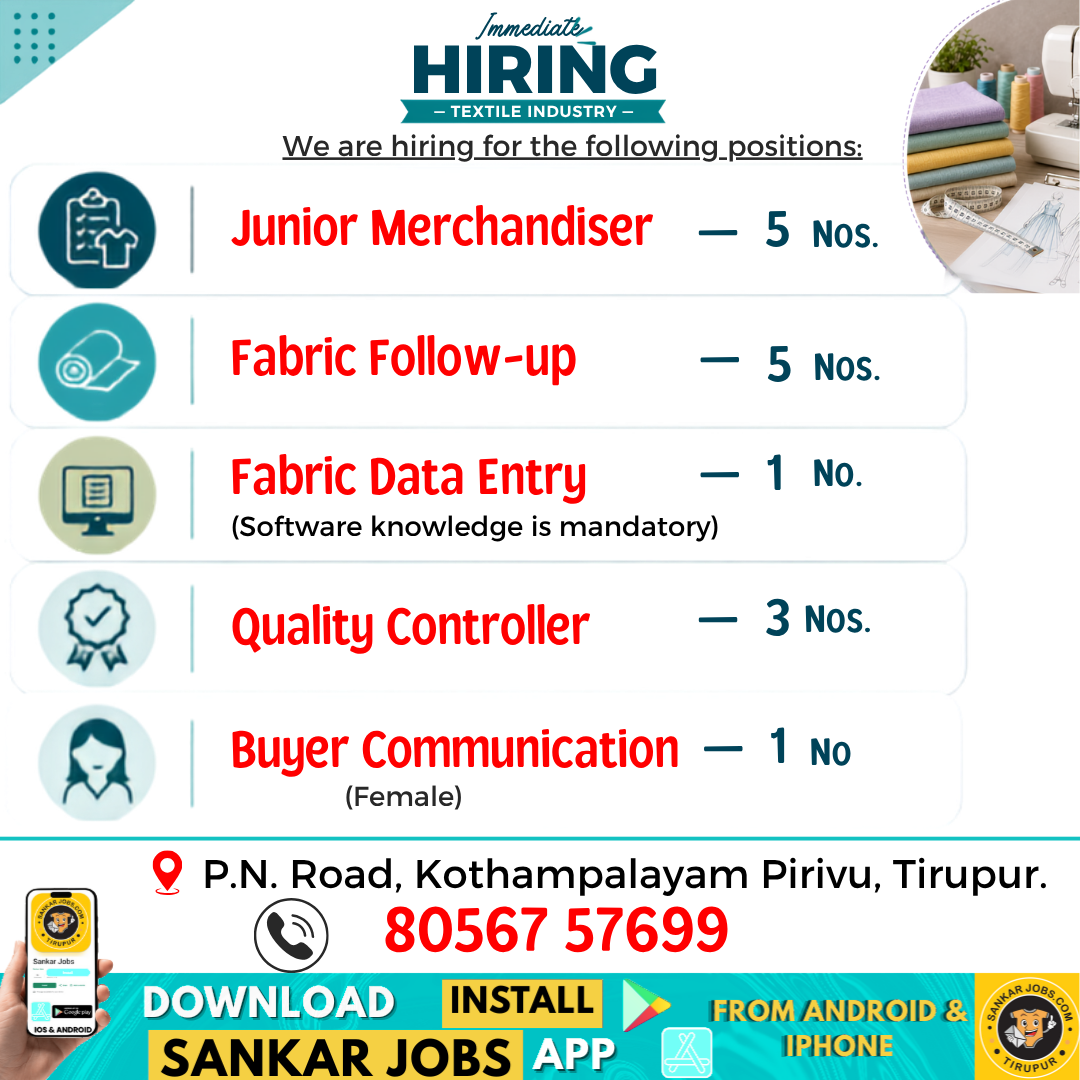 Garment Jobs