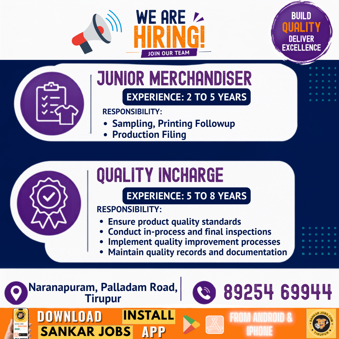 Garment Jobs