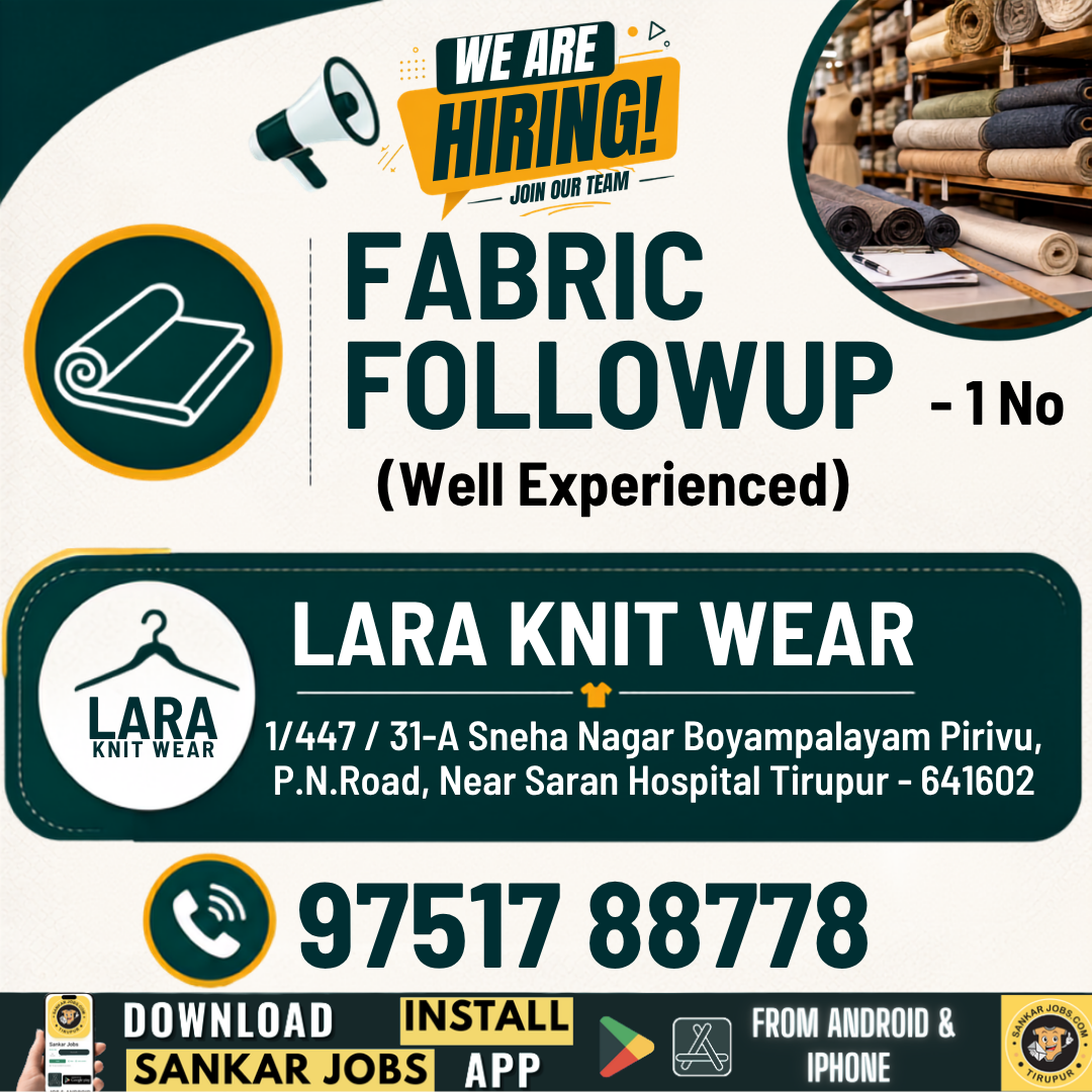 Garment Jobs