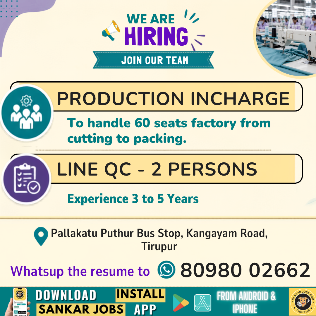 Garment Jobs