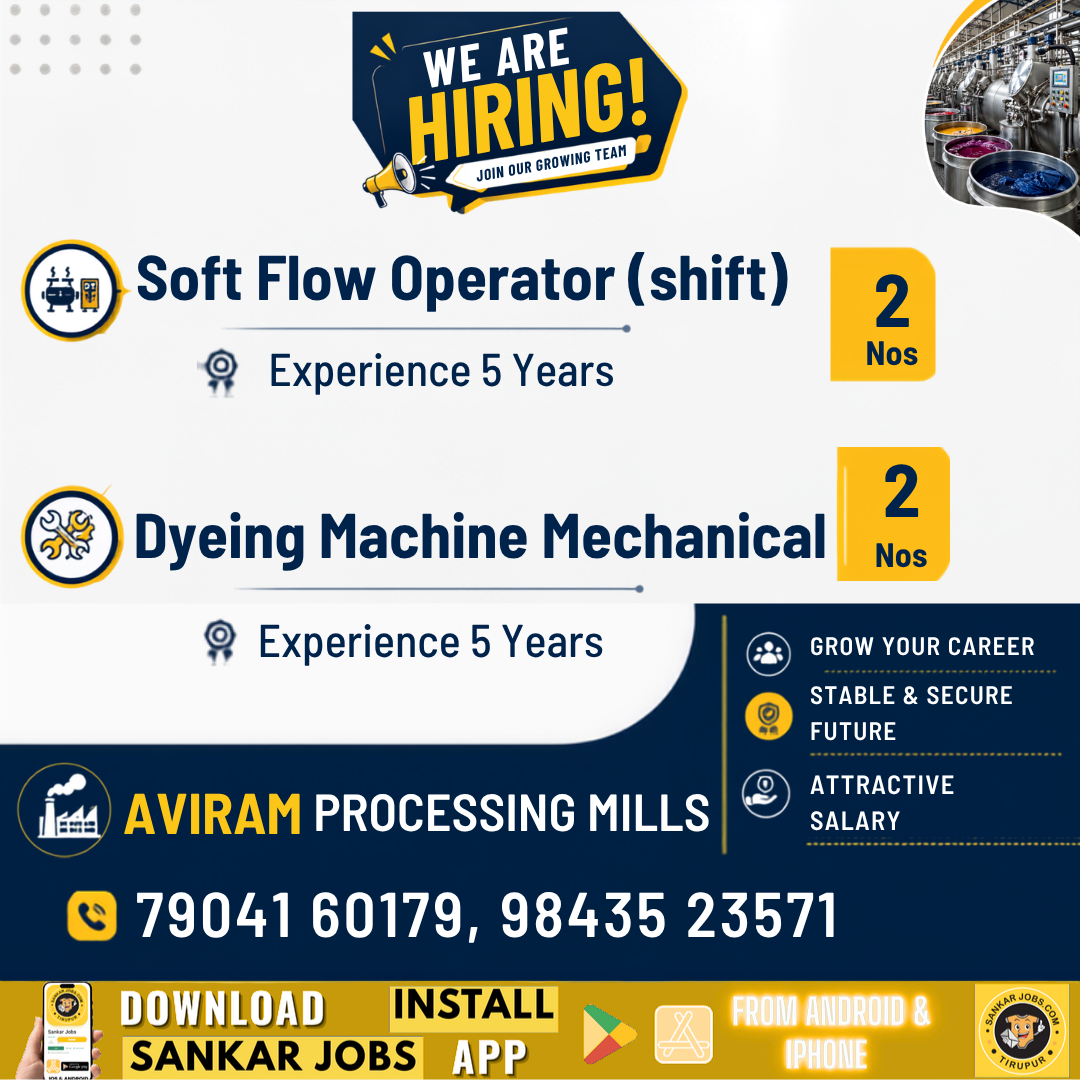 Dyeing Jobs