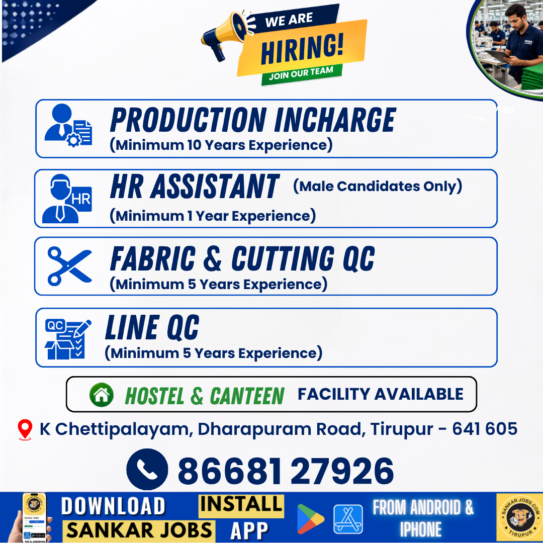 Garment Jobs