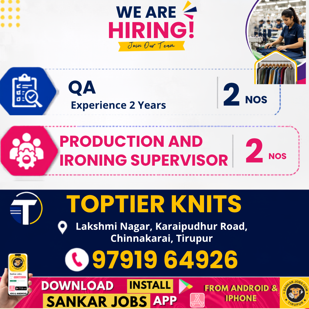 Garments Jobs