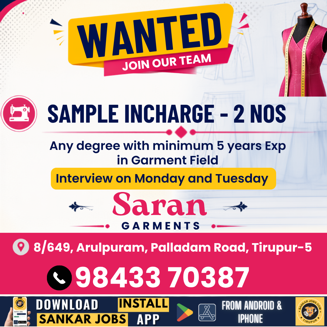 Garment Jobs