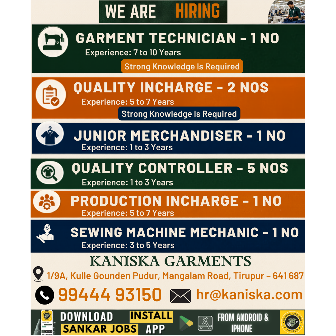 Garment Jobs