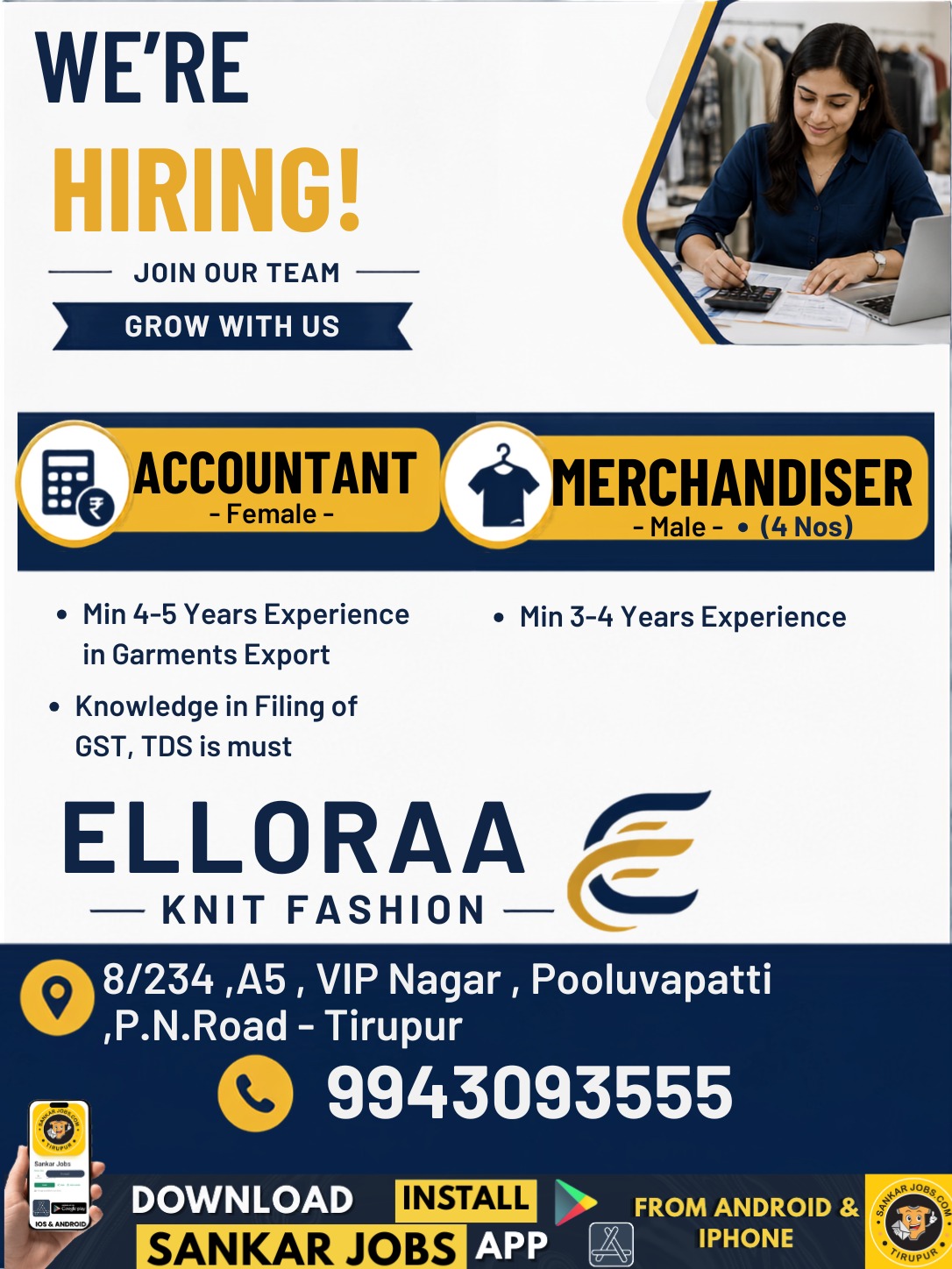 Garments Jobs