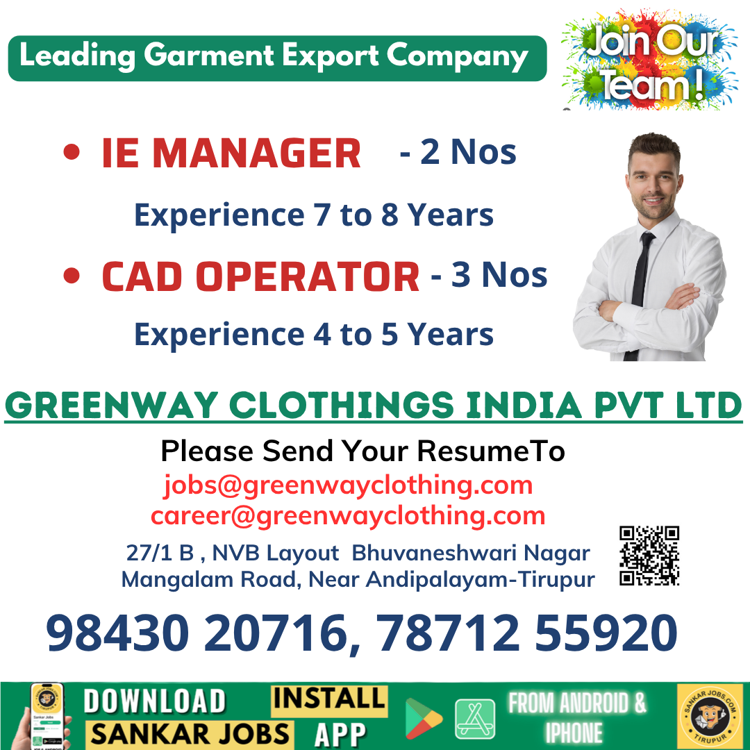 Garment Jobs