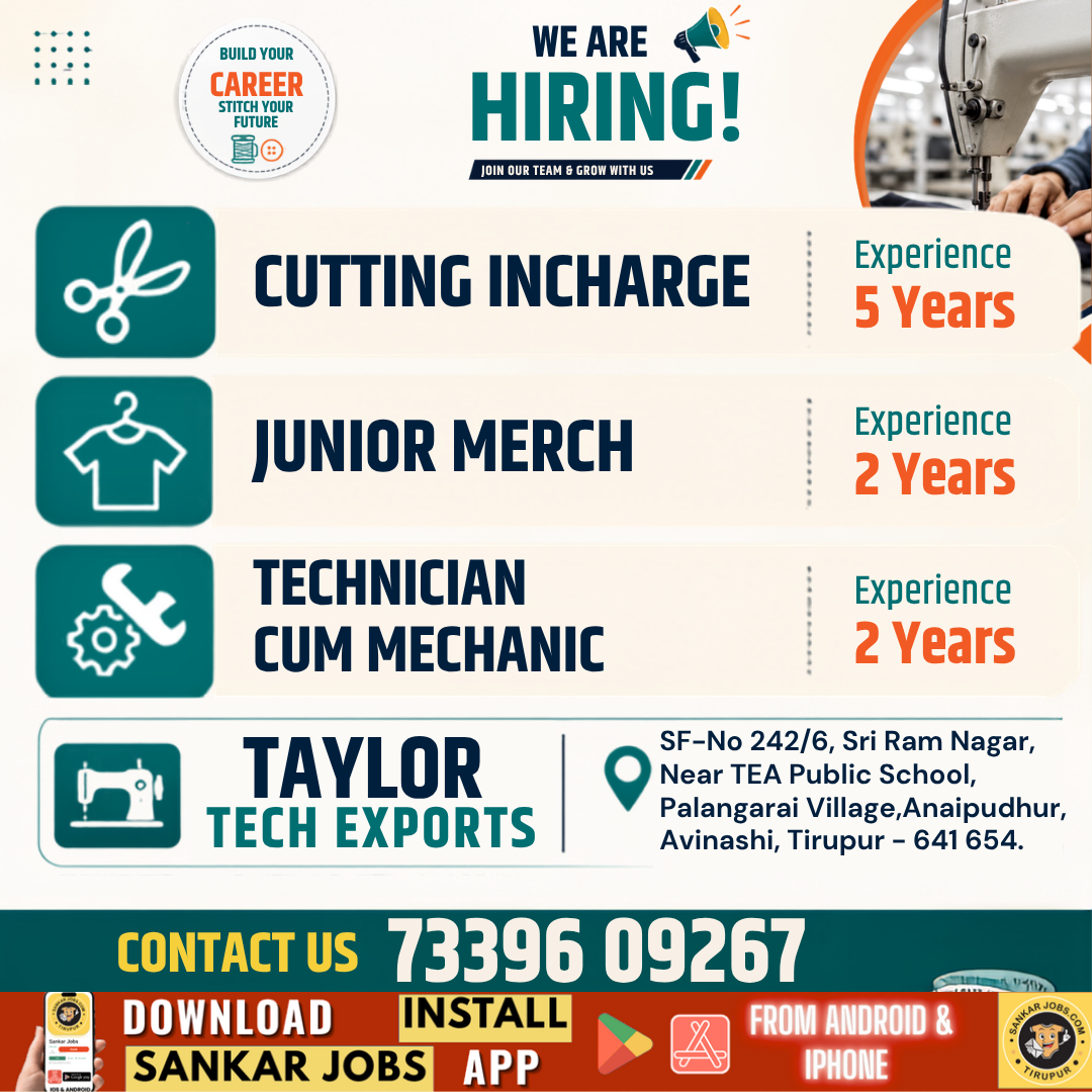 Garment Jobs