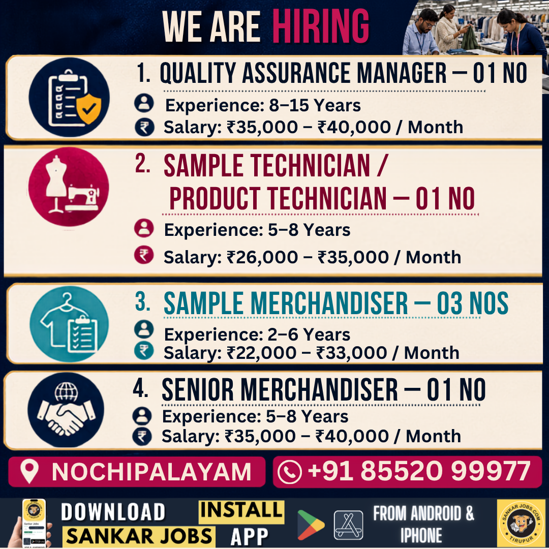 Garment Jobs
