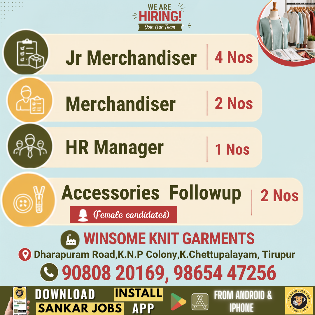 Garment Jobs
