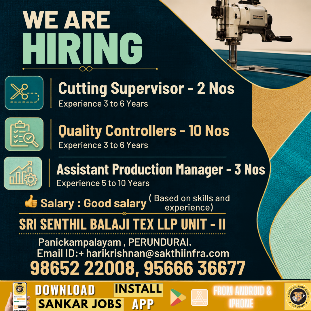 Garment Jobs