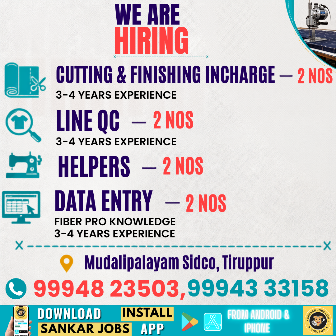 Garment Jobs