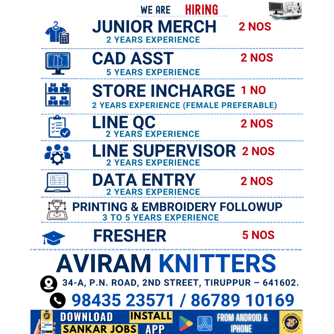 Garment Jobs