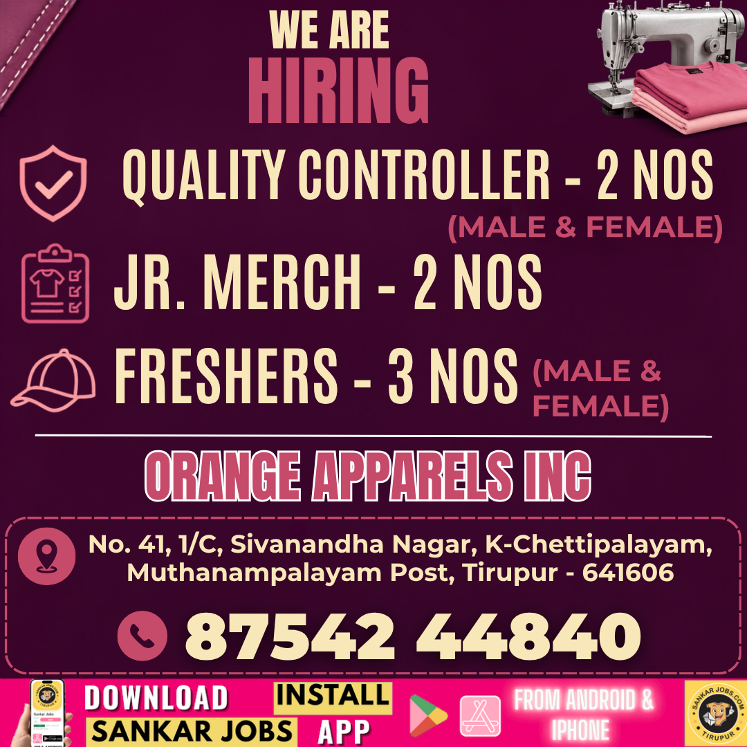 Garment Jobs