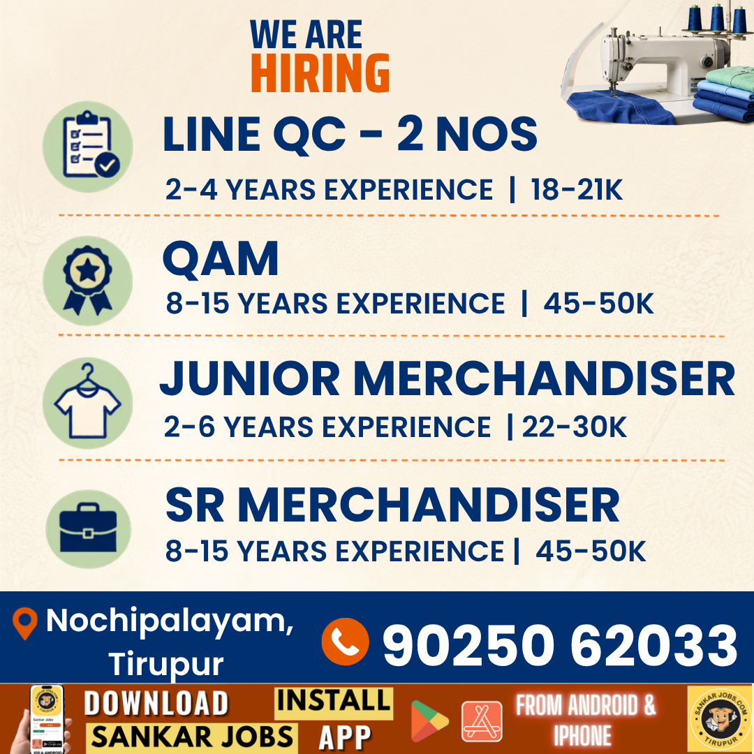 Garment Jobs