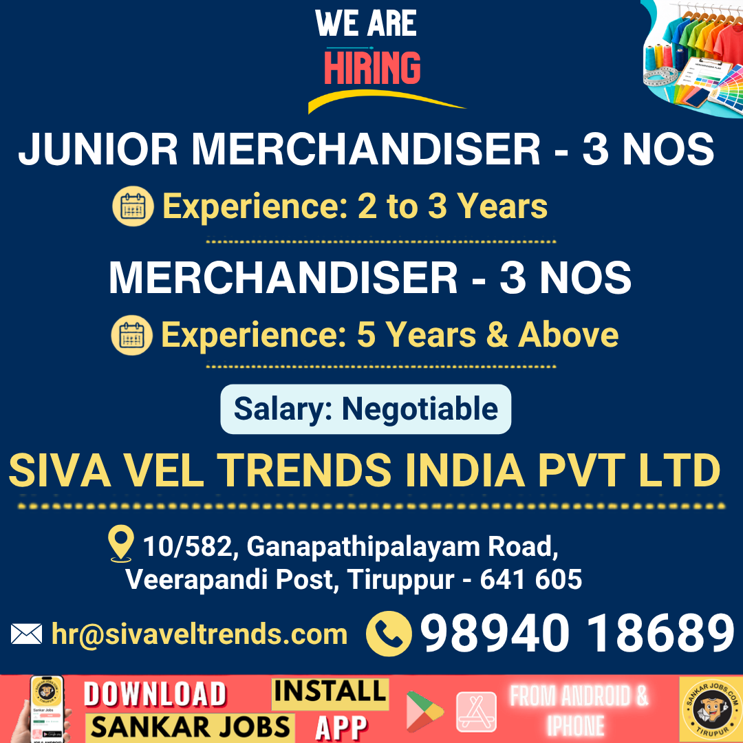 Garment Jobs