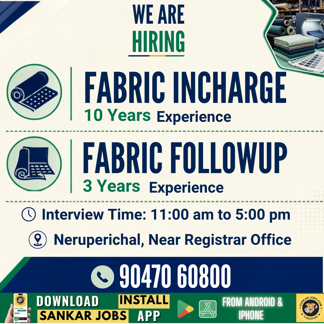 Garment Jobs