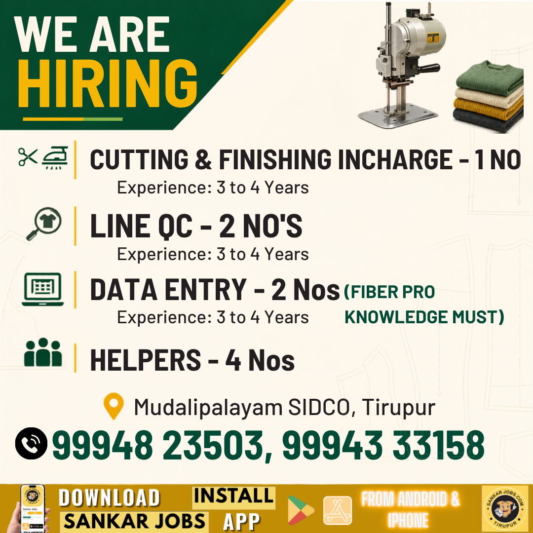 Garment Jobs