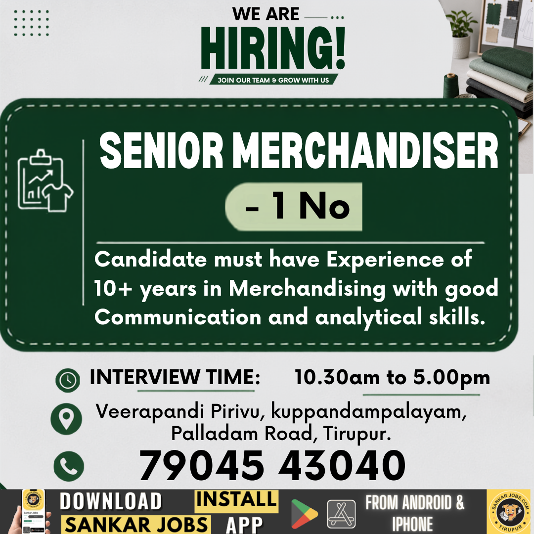 Garment Jobs