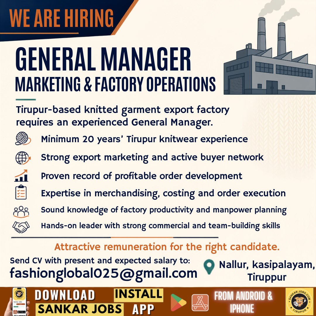 Garment Jobs
