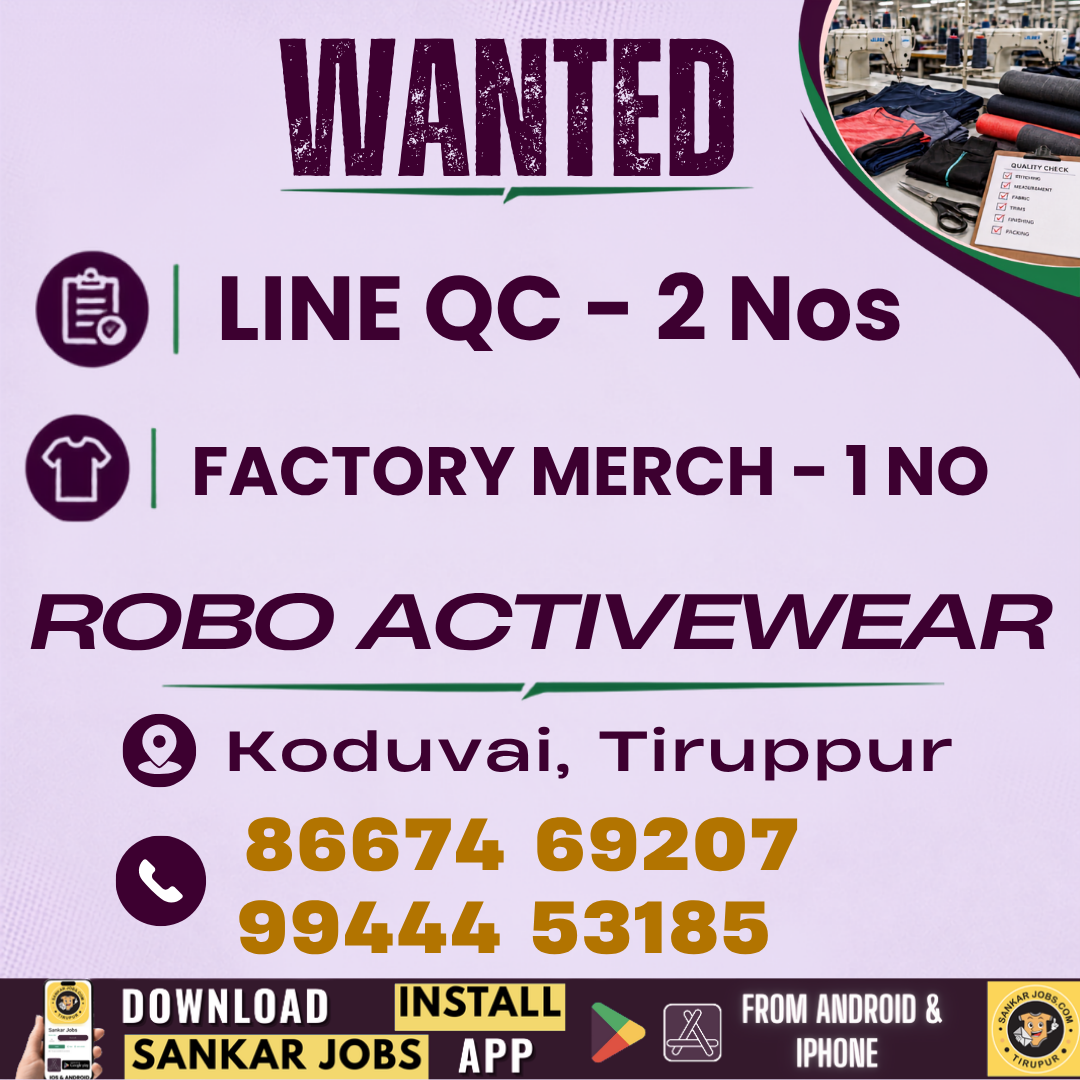 Garment Jobs