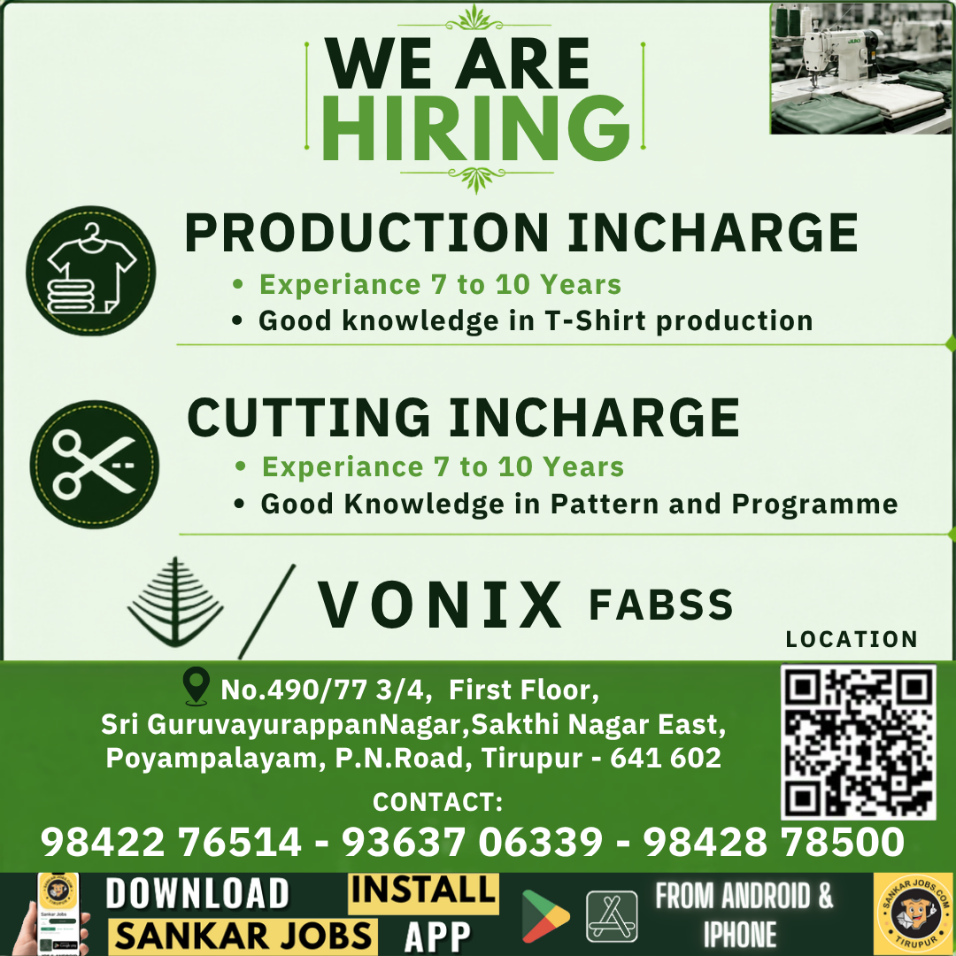 Garment Jobs