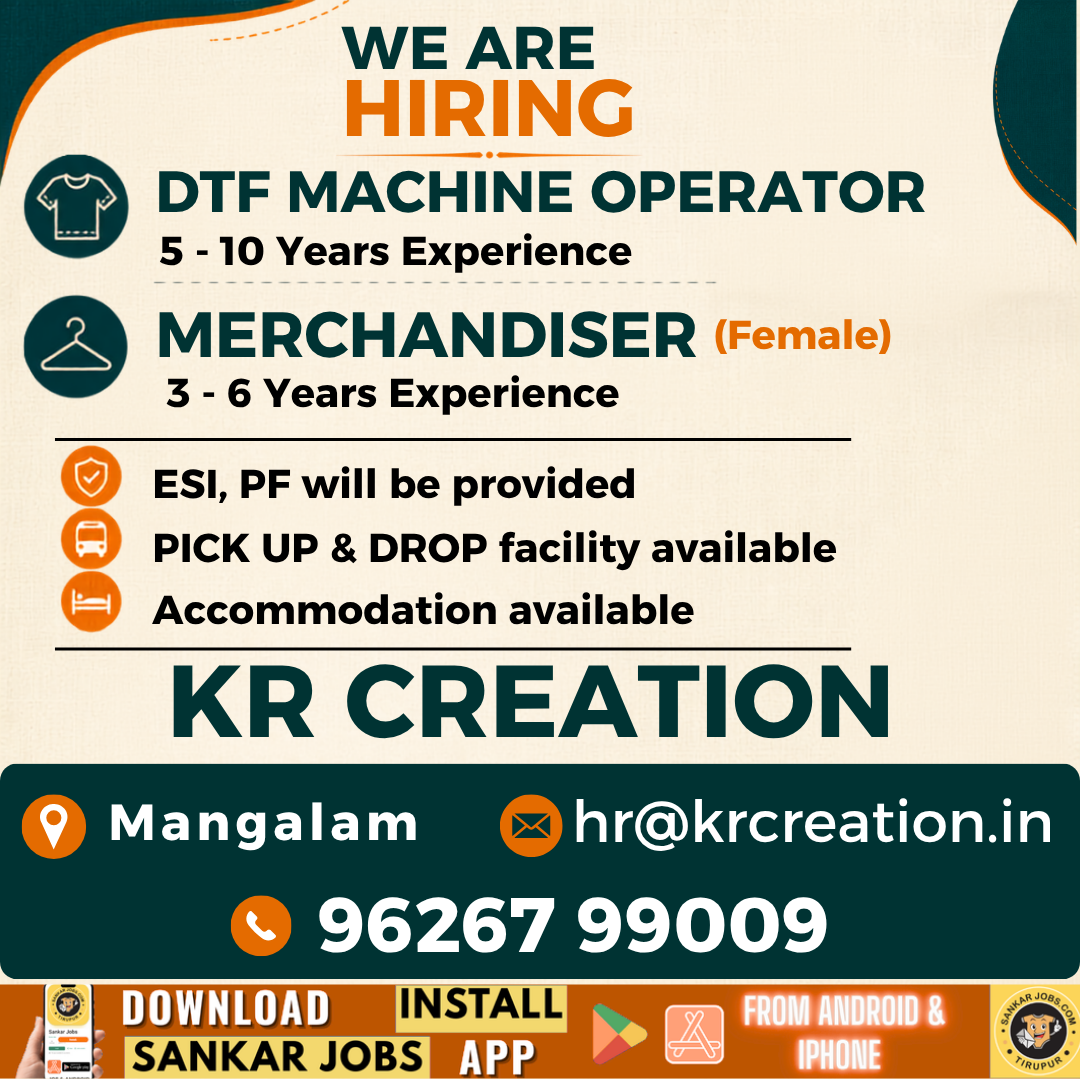 Garment Jobs
