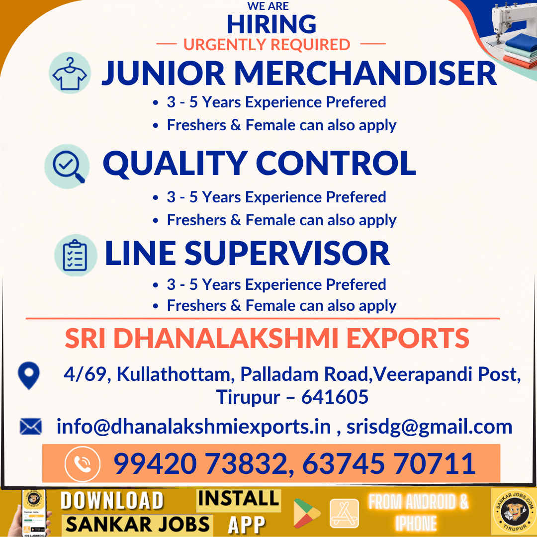Garment Jobs