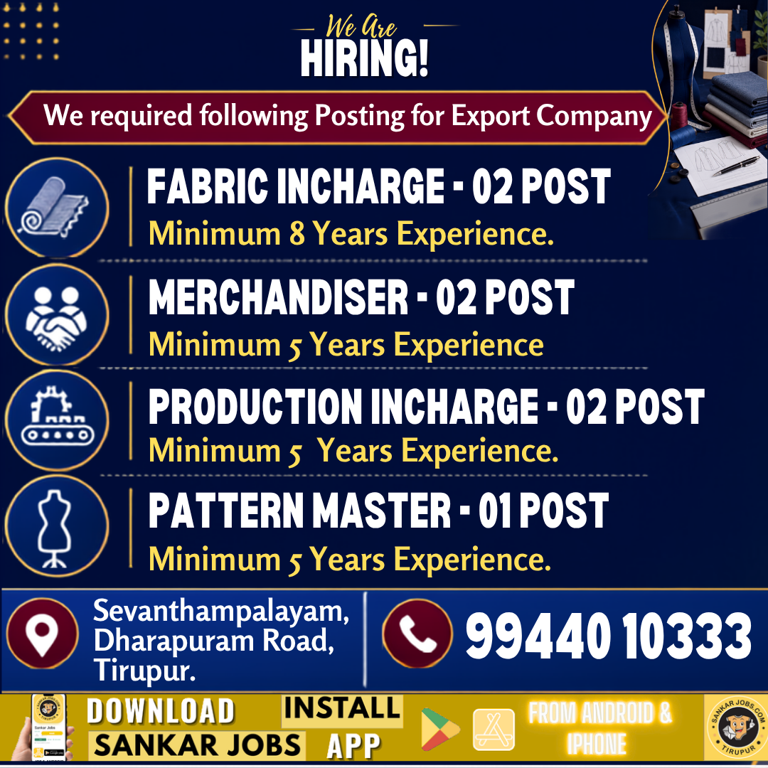 Garment Jobs