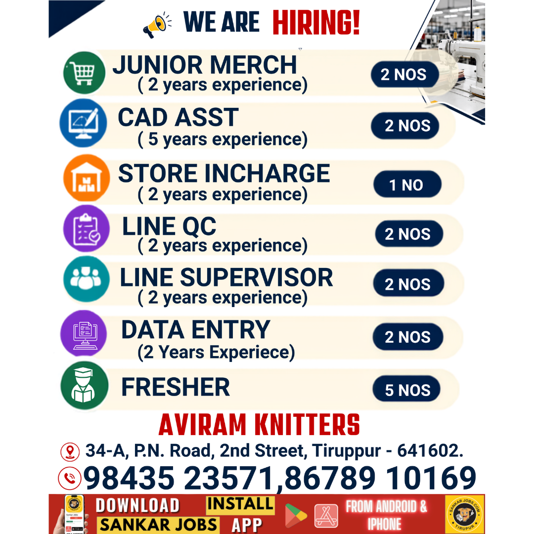 Garment Jobs