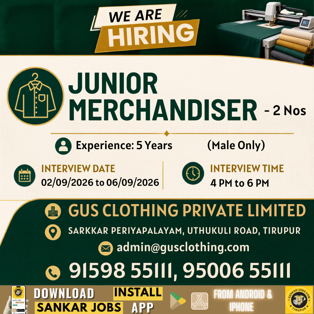 Garment Jobs