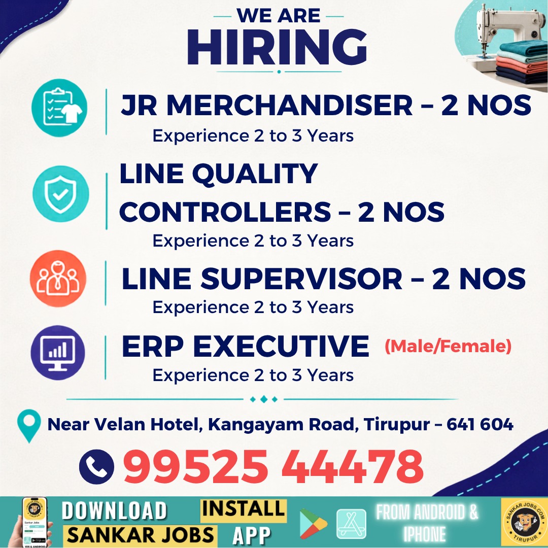 Garment Jobs