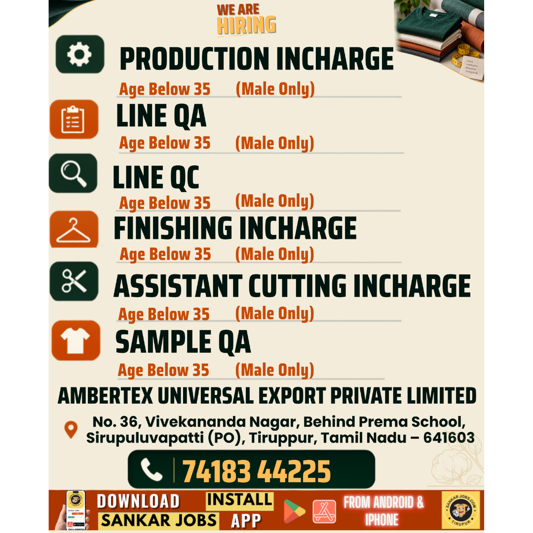 Garment Jobs