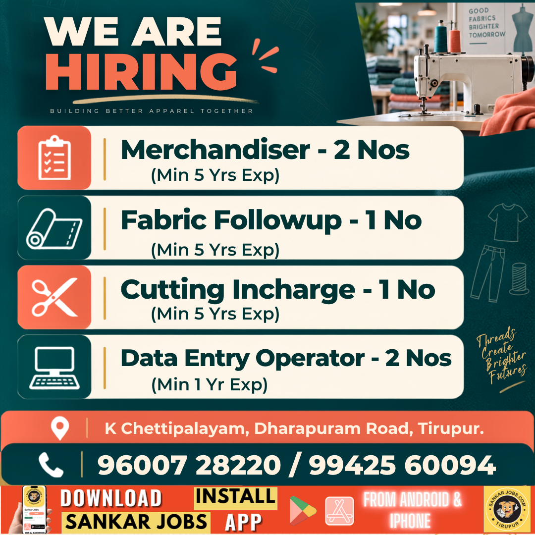 Garment Jobs