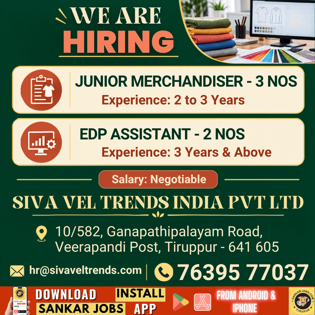 Garment Jobs