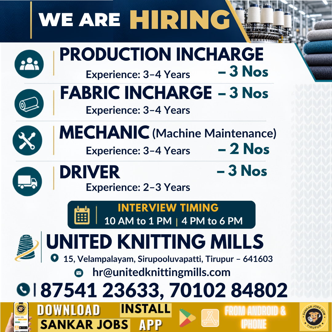 Garment Jobs