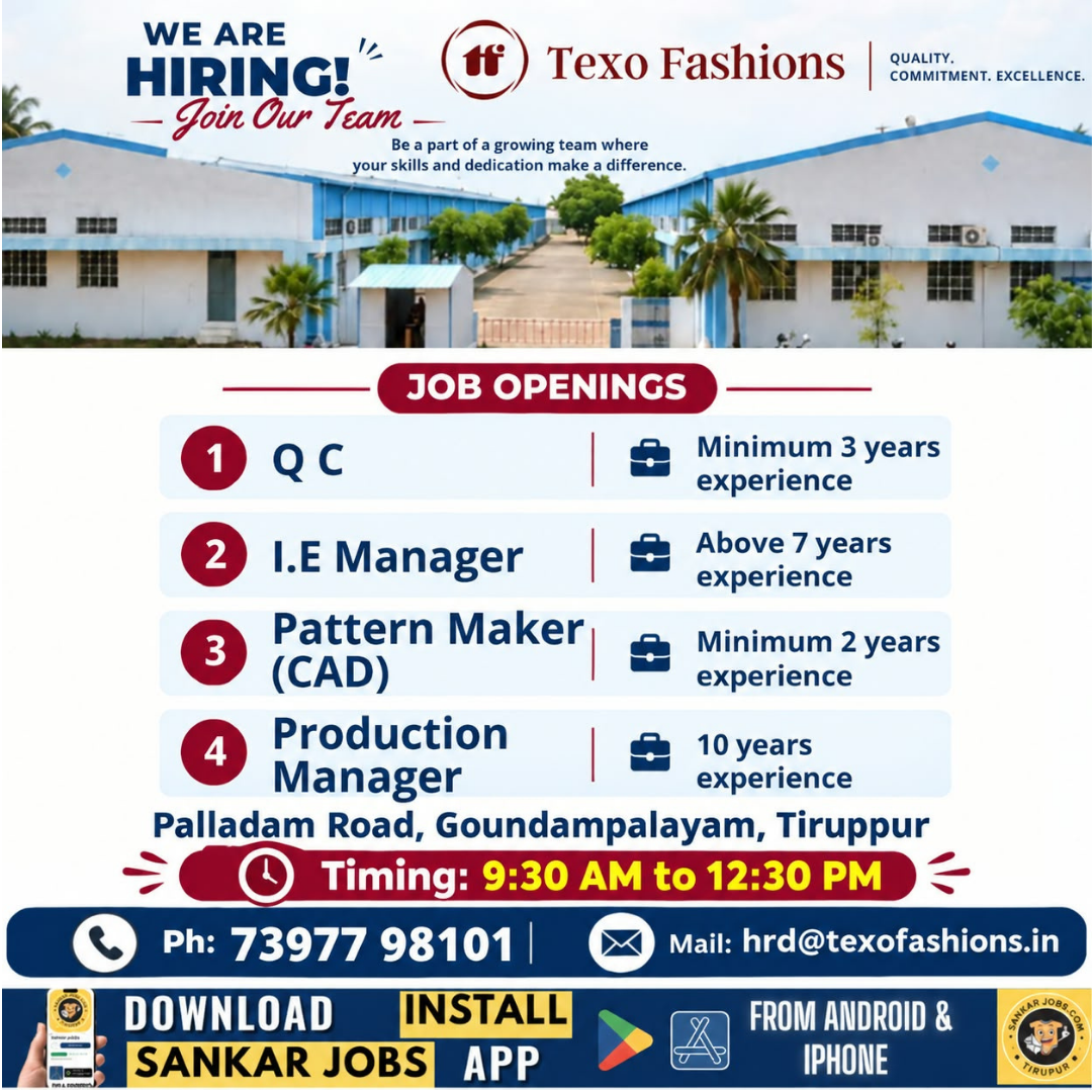 Garment Jobs