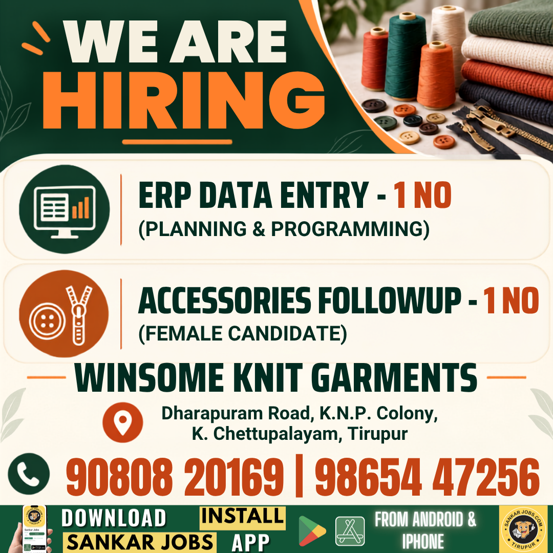 Garment Jobs