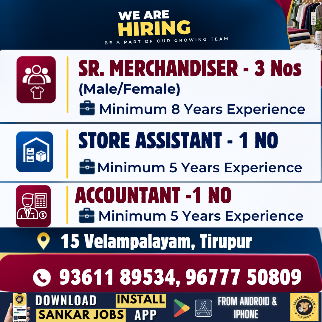 Garment Jobs