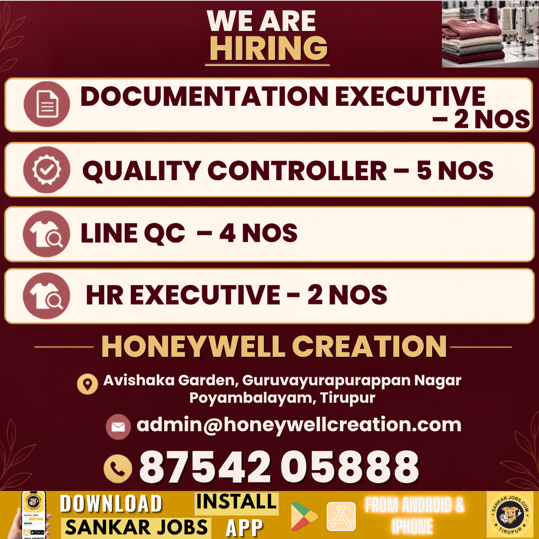 Garment Jobs