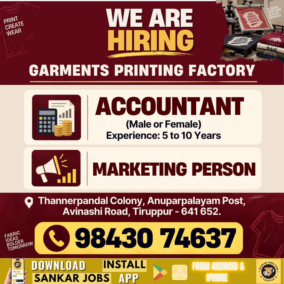 Garment Jobs