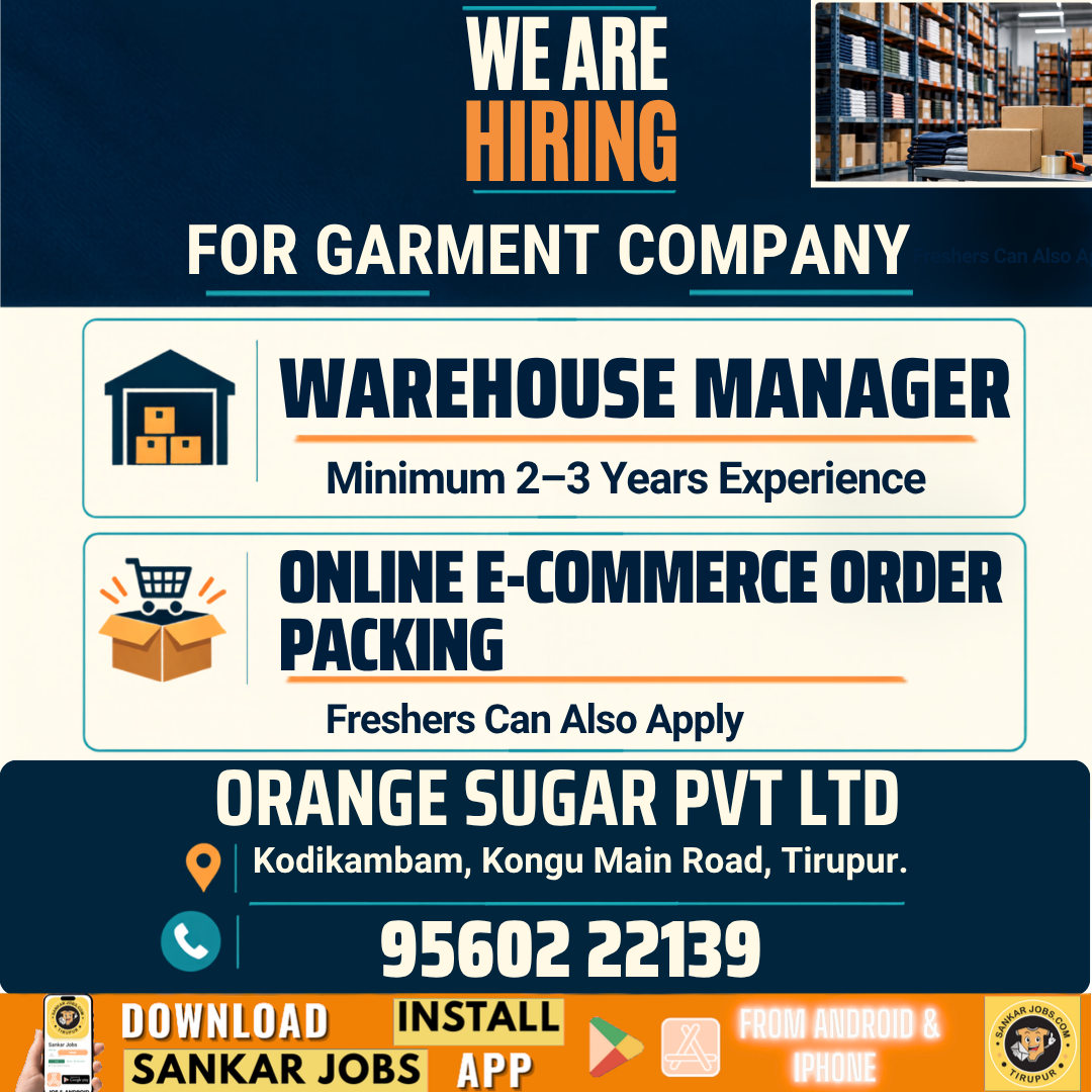 Garment Jobs