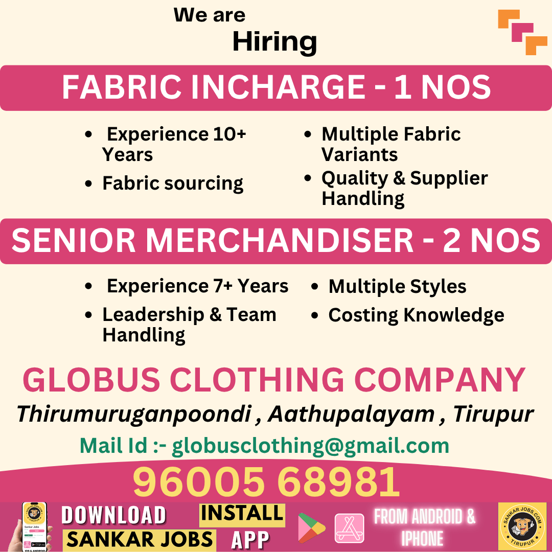 Garment Jobs