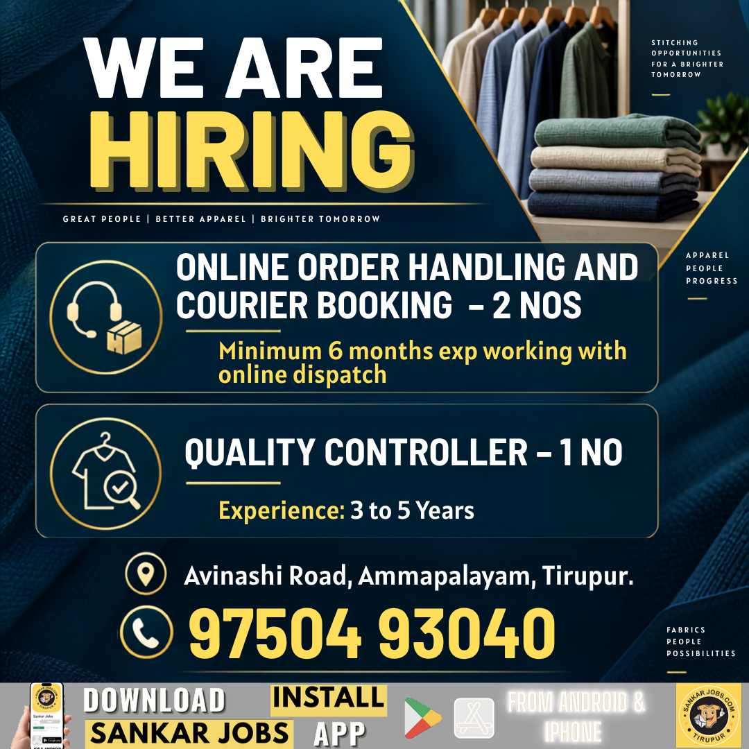 Garment Jobs