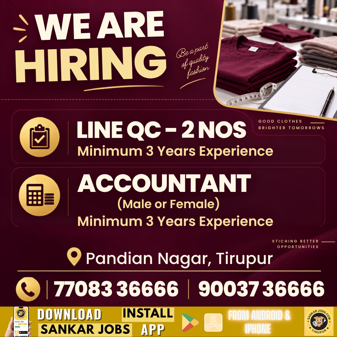 Garment Jobs