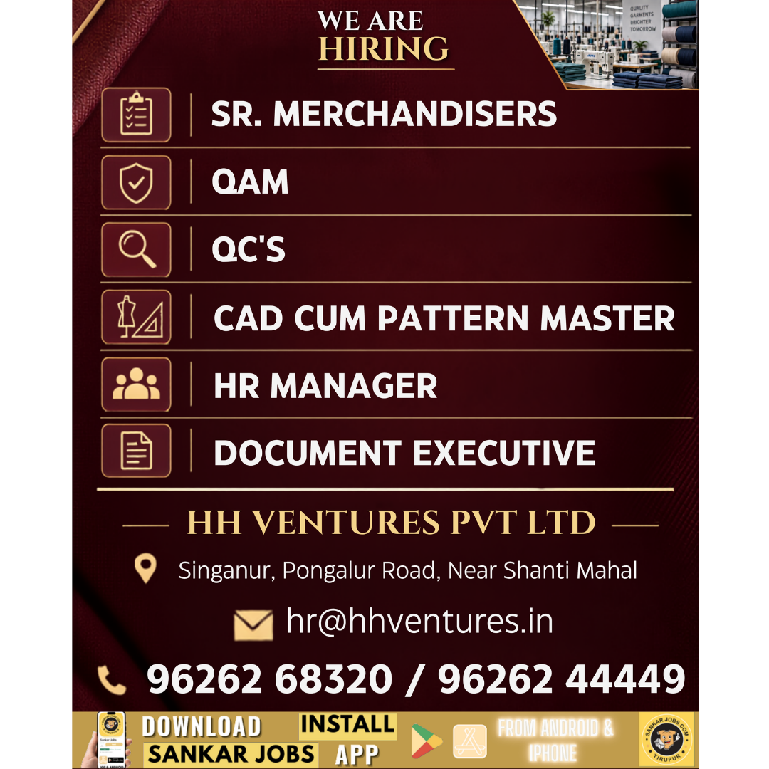 Garment Jobs