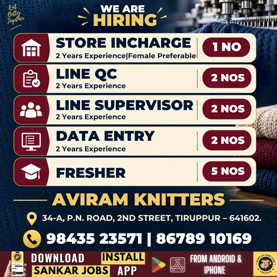 Garment Jobs