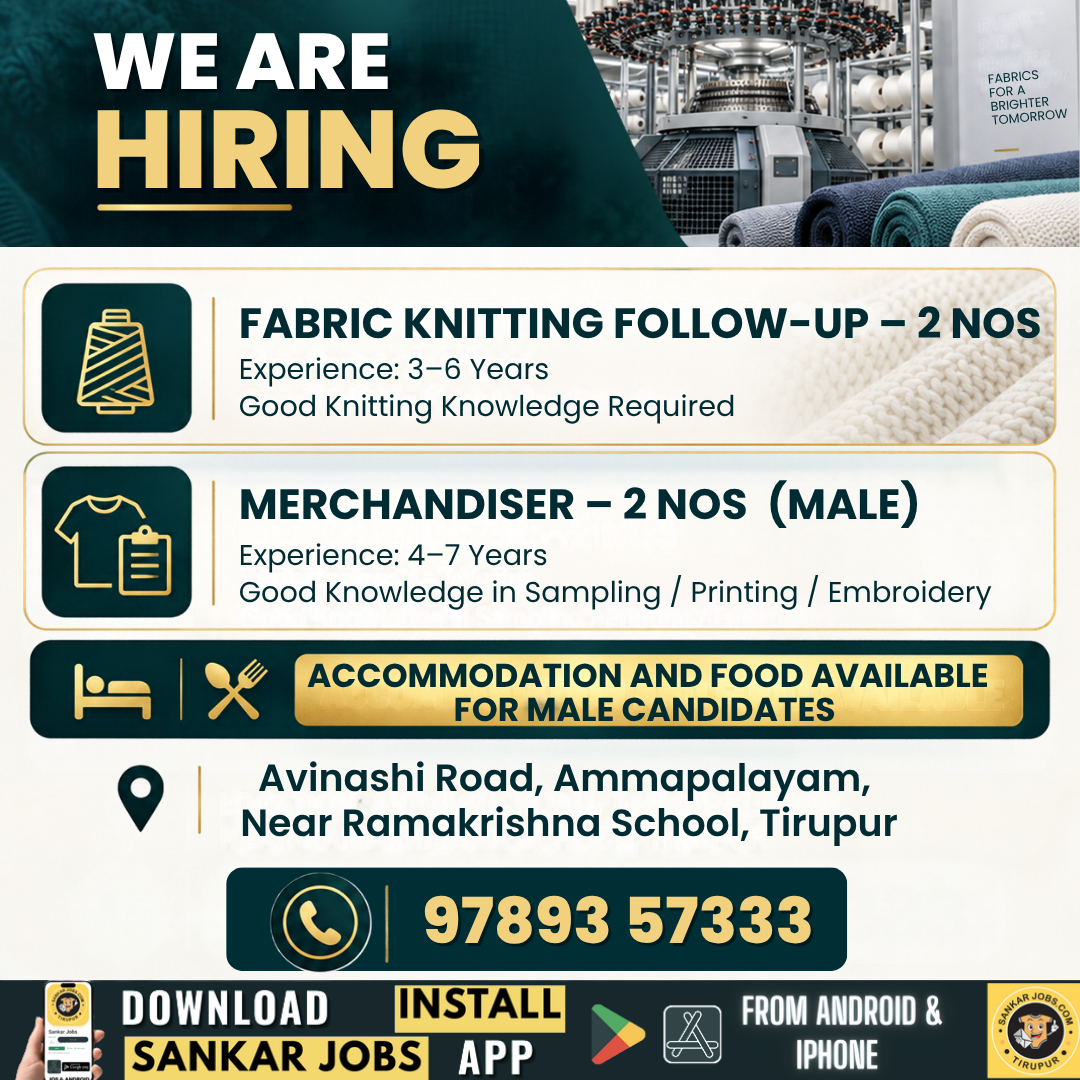 Garment Jobs