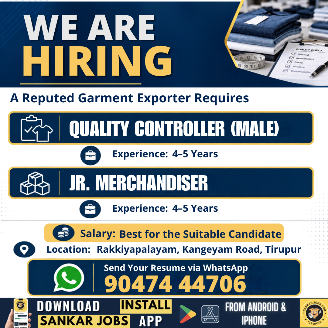 Garment Jobs